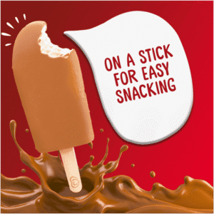 OLA Caramel Pie Vanilla Flavoured Frozen Dessert Caramel Coating 70ml