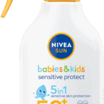 Nivea SUN Babies & Kids 5-in-1 SPF50+ Sensitive Protect Sunscreen Trigger Spray 270ml