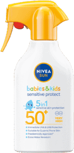 Nivea SUN Babies & Kids 5-in-1 SPF50+ Sensitive Protect Sunscreen Trigger Spray 270ml