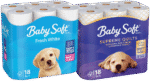 Baby Soft 2 Ply Fresh White Toilet Paper Rolls 18pk