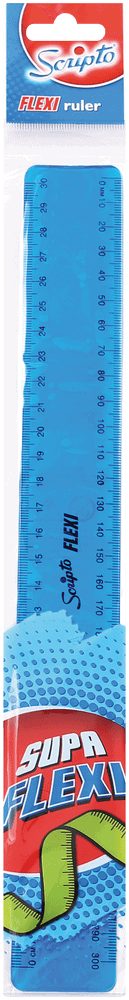 Scripto Assorted Flexi Ruler 1s