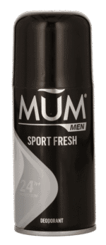 MUM Men Sport Fresh Deodorant Body Spray 120ml