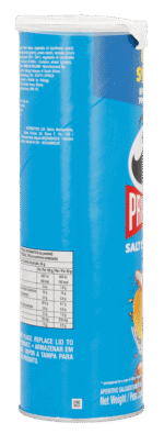 Pringles Salt & Vinegar Flavoured Savoury Snack 165g
