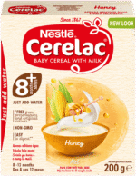 Nestlé Cerelac Honey Baby Cereal with Milk 200g