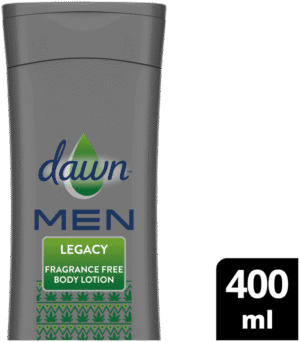 Dawn MEN Men Legacy Fragrance Free Body Lotion 400ml