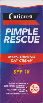 Cuticura Pimple Rescue SPF 15 Moisturising Day Cream 100ml