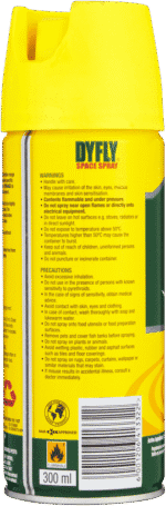 Dyrange Dyfly Flying Insects Insecticide Space Spray 300ml