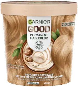 image-0 Garnier GOOD Almond Creme Dark Blonde Permanent Hair Colour 75ml