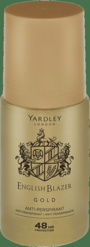 Yardley English Blazer Gold Anti-Perspirant Roll-On 50ml