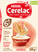 Nestlé Cerelac Regular Wheat Baby Cereal with Milk 200g - Image 1