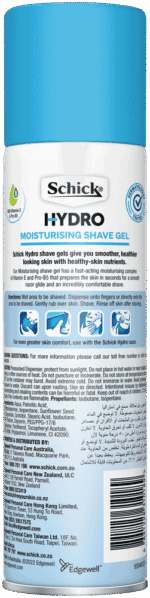 Schick Hydro Moisturising Shave Gel 198g