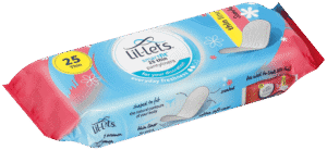 Lil-lets SmartFit Thin Scented Pantyliners 25pk