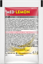 Med-lemon Original Flavour Hot Medication 6.1g
