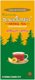 Black Forest Apricot-Apple Herbal Tea Bags 20pk