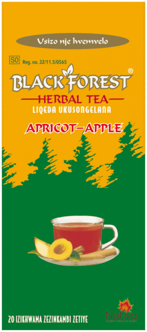 Black Forest Apricot-Apple Herbal Tea Bags 20pk