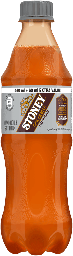 Stoney No Sugar Ginger Beer Soft Drink 500ml