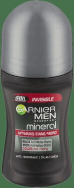 Garnier Men Invisible Black White & Colours Anti-Perspirant Roll-On 50ml