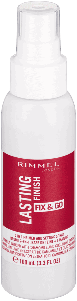 Rimmel Lasting Finish Fix & Go 2 In 1 Primer and Setting Spray 100ml