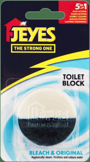 image-0 Jeyes Bleach & Original Toilet Block 50g