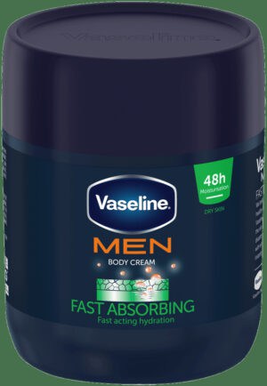 Vaseline Men Fast Absorbing Moisturizing Body Cream 400ml