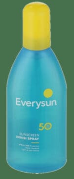 Everysun SPF50 SPF 50 Sunscreen Invisi Spray 200ml