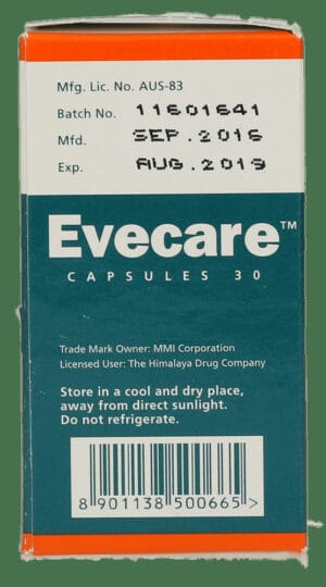Himalaya Evecare Capsules 30pk