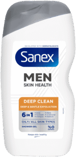 Sanex Men Skin Health Deep Clean 6-in-1 Shower Gel 500ml