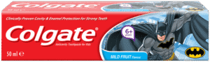 image-0 Colgate Batman Mild Fruit Flavour Anticavity Toothpaste for Kids 6+ Years 50ml