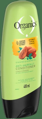 Organics Ginseng and Almond Oil Anti Hair Loss Conditioner 400ml
