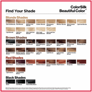 image-0 Revlon Colorsilk Bright Auburn Beautiful Color Permanent Hair Colour 1s