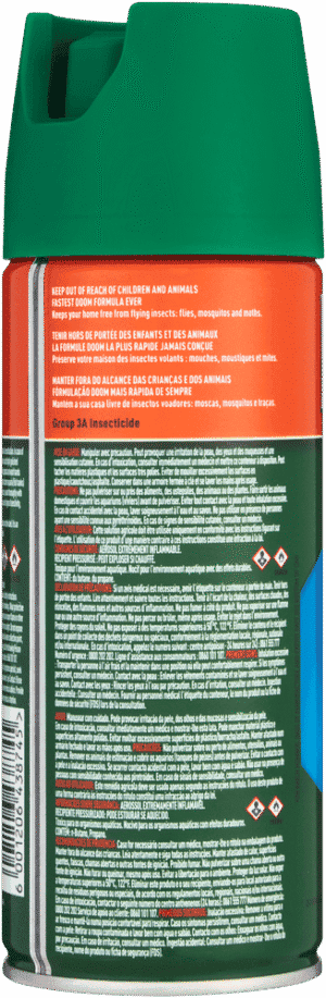 DOOM Xtreme Flying Insects Spray 300ml