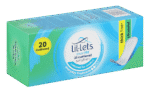 Lil-lets SmartFit Unscented Thick Pantyliners 20pk