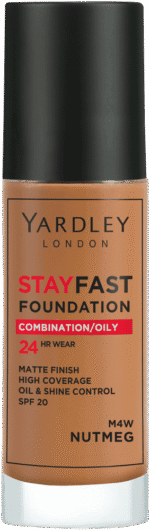 Yardley Stayfast Nutmeg SPF 20 24HR Foundation 30ml