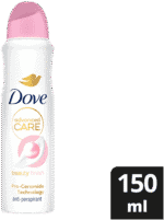 Dove Advanced Care Beauty Finish Anti-Perspirant Body Spray 150ml