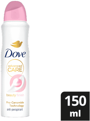 Dove Advanced Care Beauty Finish Anti-Perspirant Body Spray 150ml