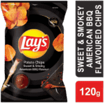 Lay's Sweet & Smoky American BBQ Flavour Potato Chips 120g