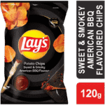 Lay's Sweet & Smoky American BBQ Flavour Potato Chips 120g