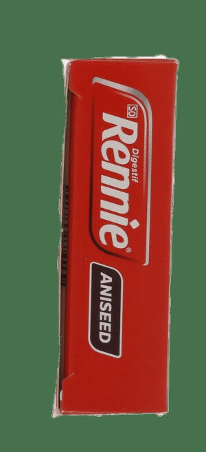 Rennie Aniseed Heartburn & Indigestion Chewable Tablets 48pk