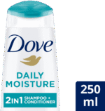 Dove Daily Moisture 2-in-1 Shampoo & Conditioner 250ml