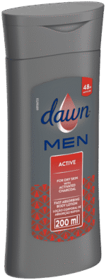 Dawn MEN Men Active Fast Absorbing Body Lotion for Dry Skin 200ml