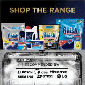 image-0 Finish Power Lemon Sparkle All-in-1 Max Dishwasher Tablets 56pk
