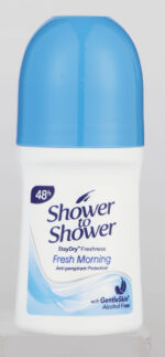 Shower To Shower Fresh Morning Anti-Perspirant Roll-On 50ml
