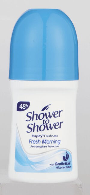 Shower To Shower Fresh Morning Anti-Perspirant Roll-On 50ml