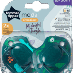 Tommee Tippee 18-36 Months Moda Soothers 2s