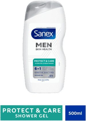 Sanex Men Skin Health Protect & Care Shower Gel 500ml