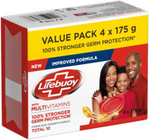 image-0 Lifebuoy Total 10 Hygiene Soap Bar 4 x 175g
