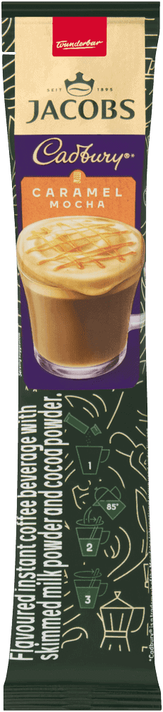 Jacobs Cadbury Caramel Flavoured Instant Mocha 18g