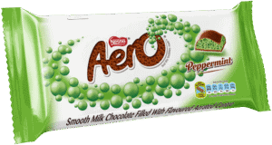 Nestlé Aero Peppermint Milk Chocolate Slab 135g