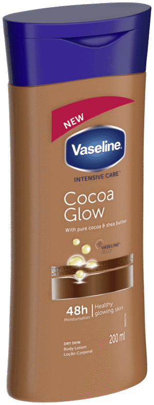 Vaseline Intensive Care Cocoa Glow Moisturizing Body Lotion 200ml