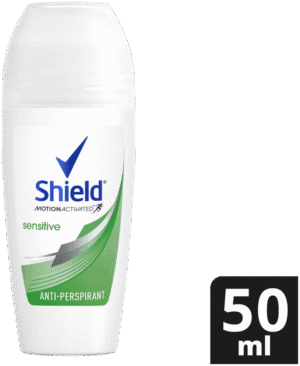 Shield Women Sensitive Antiperspirant Roll-On Deodorant 50ml